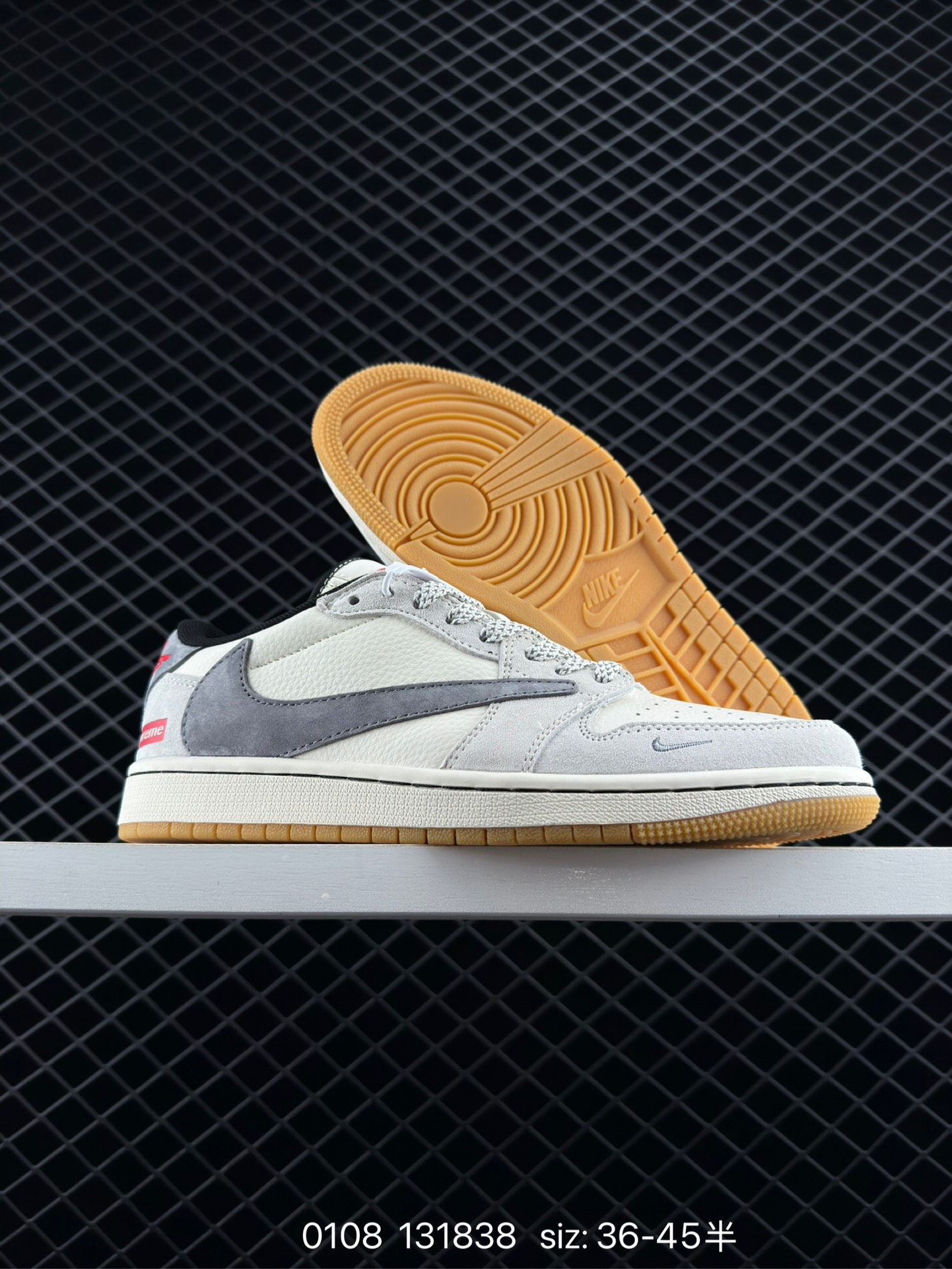 Travis Scott x Air Jordan 1 ” Reverse Mocha “